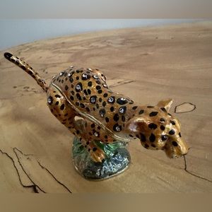 Cheetah Keepsake Box